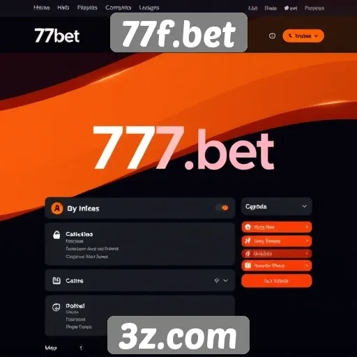 Interface do usuário da 77f.bet é intuitiva e acessível