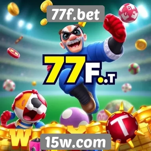 Variedade de jogos disponíveis em 77f.bet